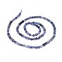 Natural Iolite Beads Strands, Faceted, Flat Round