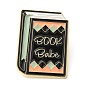 Reading Theme Zinc Alloy Enamel Pins, Brooch for Backpack Clothes