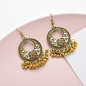Fashionable Vintage Carved Creative Earrings - Indian Ethnic Style Ear Jewelry.