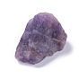 Natural Amethyst Beads, Nuggets, No Hole/Undrilled