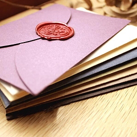 CRASPIRE Paper Envelopes, Wedding Party Invitation Envelope, DIY Gift Envelope, Rectangle and Jute Twine