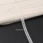 Cordón de la cinta de nylon de corte para la fabricación de joyas, 3/8 pulgada (11 mm), aproximadamente 60 yardas / rollo (54.864 m / rollo)