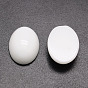 Oval Opaque Glass Cabochons