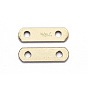 Yellow Gold Filled Spacer Bars, 1/20 14K Gold Filled, Cadmium Free & Nickel Free & Lead Free, Oval