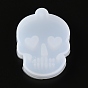 Skull Pendant Silicone Molds, Resin Casting Molds, For UV Resin, Epoxy Resin Jewelry Making, Halloween