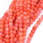 Natural Dyed Jade Beads Strands, Round