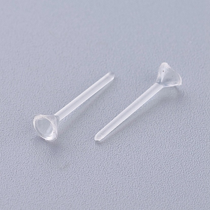Les composants en plastique de goujon de l'oreille