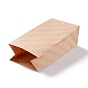 Прямоугольные крафт-бумажные мешки, никто не обрабатывает, подарочные пакеты, узоров