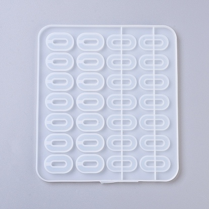 Pendant Silicone Molds, Resin Casting Molds, For UV Resin, Epoxy Resin Jewelry Making, Oval