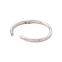 304 Stainless Steel Twister Clasps, Ring