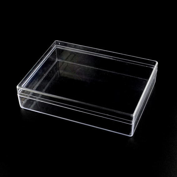 Recipientes de almacenamiento del grano plástico rectángulo, 16x12.5x3.8 cm