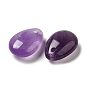 Natural Gemstone Teardrop Charms, for Pendant Necklace Making