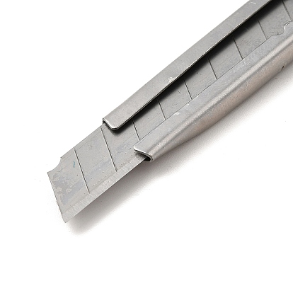 Ювелирные ножом, железо / пластик, платина, 130x12x10 мм