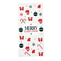 Christmas Theme Plastic Storage Bags, for Chocolate, Candy, Cookies Gift Packing