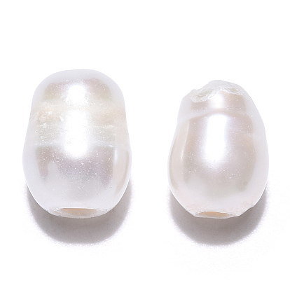 Natural Cultured Freshwater Pearl Beads, Rice