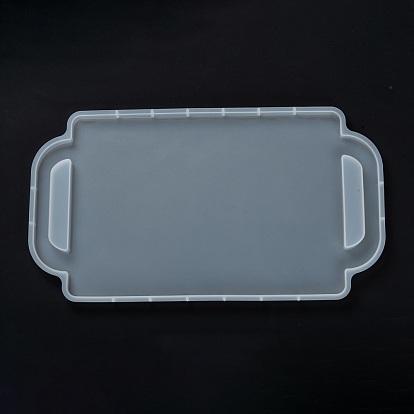 DIY Tray Silicone Molds, Resin Casting Pendant Molds, For UV Resin, Epoxy Resin Jewelry Making