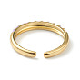 Brass Enamel Cuff Rings, Open Rings, Bamboo Joint, Golden