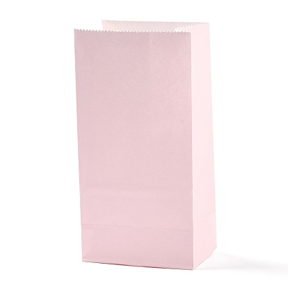 Прямоугольные крафт-бумажные мешки, никто не обрабатывает, подарочные пакеты