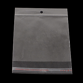 OPP Cellophane Bags, Rectangle, 14x10cm, Unilateral Thickness: 0.035mm