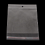 Opp sacs de cellophane, rectangle, 14x10 cm, épaisseur unilatérale: 0.035 mm