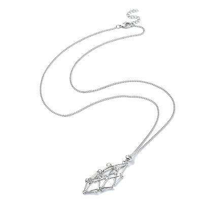 3 шт. 3 стиль латунные звенья цепи макраме сумка пустой камень держатель для изготовления подвесок ожерелья