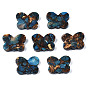 Butterfly Assembled Natural Bronzite and Natural & Synthetic Gemstone Beads