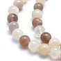 Natural Sunstone Beads Strands, Round