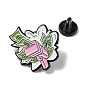 Eye-catching Enamel Pins, Black Alloy Brooch for Backpack Clothing, Jewelry Bag/Wallet/Money