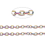 Placage ionique (ip) 304 chaînes porte-câbles en acier inoxydable, , non soudée, avec bobine