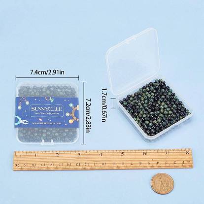 Sunnyclue diy kits de fabricación de pulseras elásticas, incluir cuentas redondas de piedras preciosas, Hilo de cristal elástico