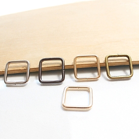 Square Alloy Webbing Belts Buckle for for Belt Bags DIY Accessories
