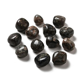 Perlas naturales de glaucofana, piedra caída, gemas de relleno de jarrones, sin agujero / sin perforar, pepitas