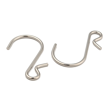 201 Stainless Steel S Hook Clasps