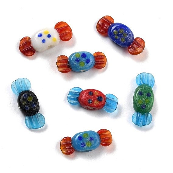 Handmade Lampwork Beads, Candy