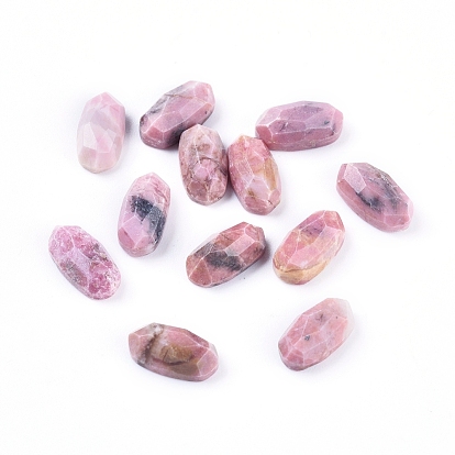 Natural Gemstone Cabochons, Faceted, Oval