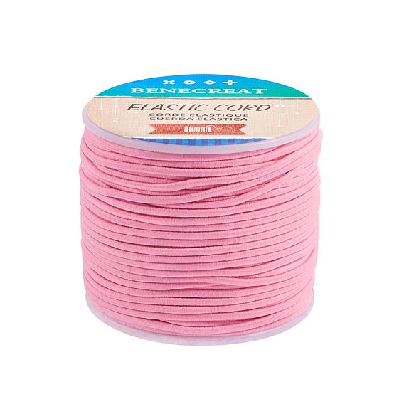 BENECREAT Elastic Cord Stretch Thread Beading Cord Fabric Crafting String Rope for DIY Crafts Bracelets Necklaces