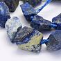 Lapis-lazuli, brins de perles naturels , nuggets