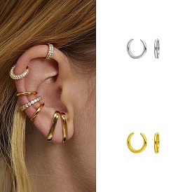 Minimalist Ear Cuff Earrings for Women, Simple and Chic Design