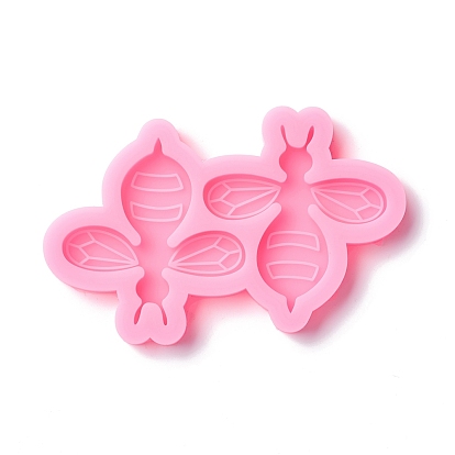 Insect Pendant & Cabochon Silicone Molds, Resin Casting Molds, for UV Resin & Epoxy Resin Jewelry Making, Ladybug & Bees