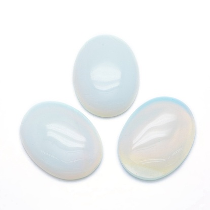 Cabochons de pierres fines mixtes, ovale