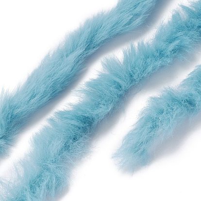 Polyester & Nylon Yarn, Imitation Fur Mink Wool, for DIY Knitting Soft Coat Scarf