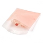 Plastic Bakeware Bag, with Self-adhesive, for Chocolate, Candy, Cookies