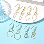 316 boucles d'oreilles pendantes en acier inoxydable chirurgical, bijoux de charme en laiton pour femmes