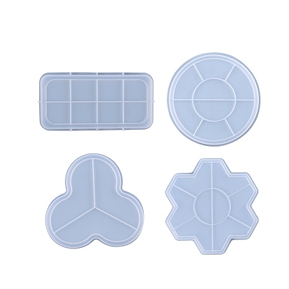 Silicone Tray Molds, Resin Casting Molds, for UV Resin, Epoxy Resin Craft Making