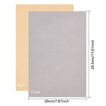 BENECREAT Fabric Sticky Back Adhesive Felt A4 Sheet, Self-Adhesive, Durable and Water Resistant, Ideal for Art and Craft Making Halloween Party