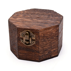 Pinewood Box, Flip Cover, Octagon