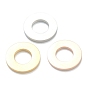 Placage ionique (ip) 304 breloques en acier inoxydable, anneau