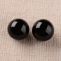 Bolas redondas de ónix negro natural, esfera de piedras preciosas, sin agujero / sin perforar, 16 mm