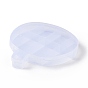 9 Grids Transparent Plastic Box, Apple Shaped Bead Containers for Small Jewelry and Beads