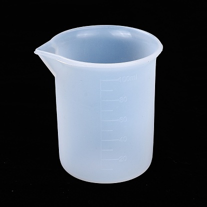 100ml Measuring Cup Silicone Glue Tools